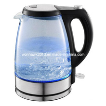 GS/CE/CB/SAA/LFGB/RoHS/ERP Certificate 1.7L Electric Glass Kettle